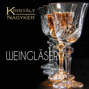 Weinglas Black Crystal Ajka