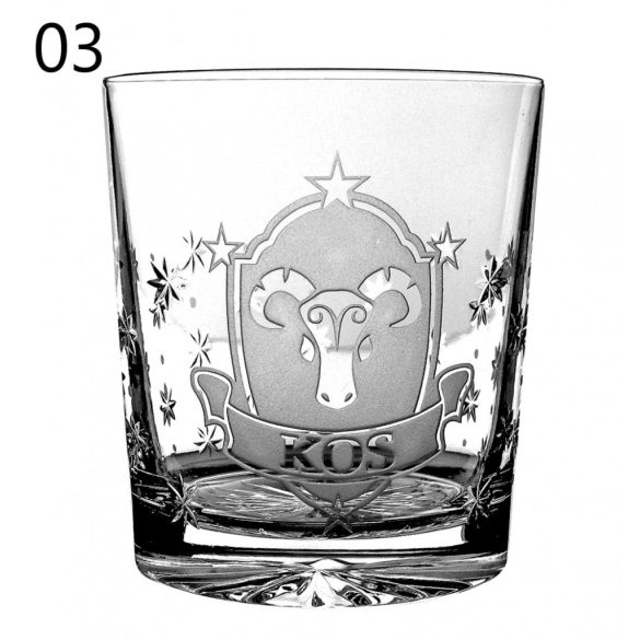 Other Goods * Kristall Whiskys Horoskop Glas 300 ml (Tos17021)