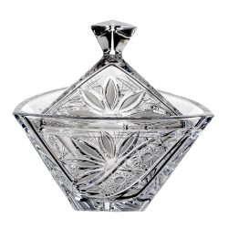 Liliom * Kristall Bonboniere 18 cm (Tri17563)