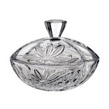 Liliom * Kristall Bonbonier 18 cm (Smi17565)